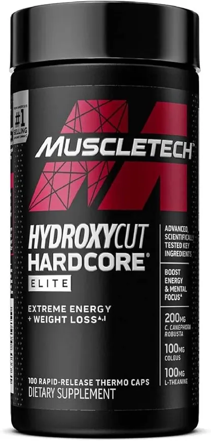 Hydroxycut Elite Muscletech x 100 Caps 